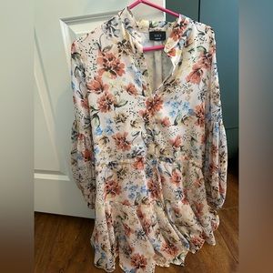 Vici long sleeve mini dress